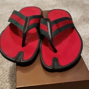 Authentic Mens Gucci Flip Flops